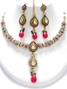 Polki Necklace Set